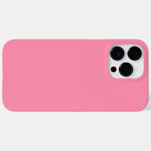 Roze Baker-Miller (vaste kleur) Case-Mate iPhone Case (Achterkant (horizontaal))