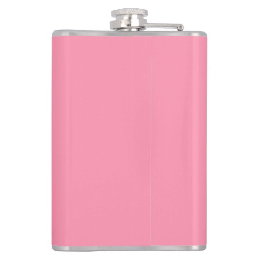 Roze Baker-Miller (vaste kleur) Heupfles (Achterkant)