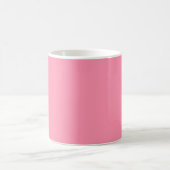 Roze Baker-Miller (vaste kleur) Koffiemok (Center)