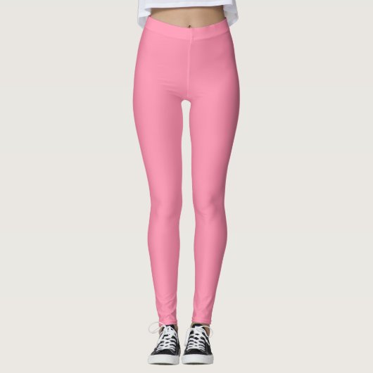 Roze Baker-Miller (vaste kleur) Leggings (Voorkant)