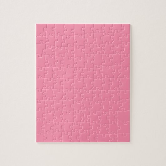 Roze Baker-Miller (vaste kleur) Legpuzzel (Verticaal)