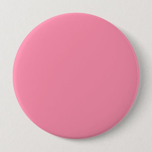 Roze Baker-Miller (vaste kleur) Ronde Button 4,0 Cm (Voorkant)