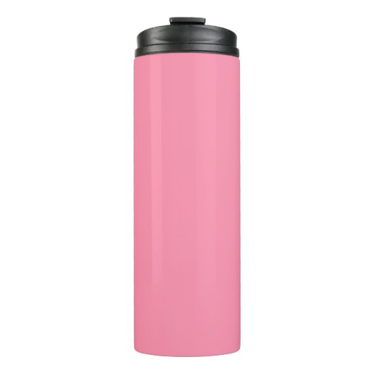 Roze Baker-Miller (vaste kleur) Thermosbeker (Voorkant)