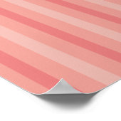 Roze bakkerij cupcake bord poster (Hoek)