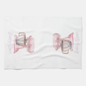 Roze Bakkoningin Standmixer Theedoek (Horizontaal)