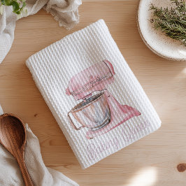 Roze Bakkoningin Standmixer Theedoek