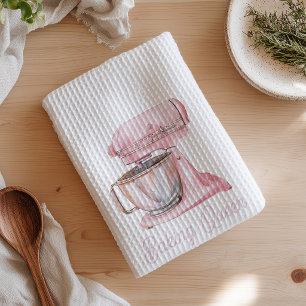 Roze Bakkoningin Standmixer Theedoek