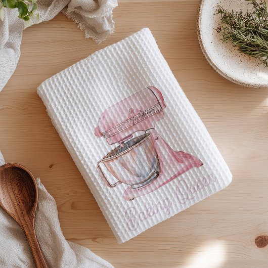 Roze Bakkoningin Standmixer Theedoek