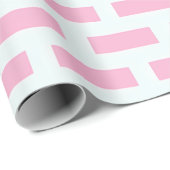 Roze baksteen naadloos patroon cadeaupapier (Rol Hoek)