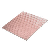 Roze bal Dames Golf Tegeltje (Zijkant)