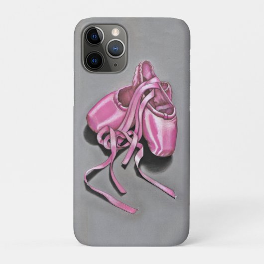 Roze baletslippers Case-Mate iPhone case (Achterkant)