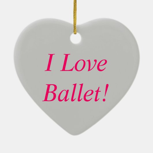 Roze baletslippers keramisch ornament (Achterkant)