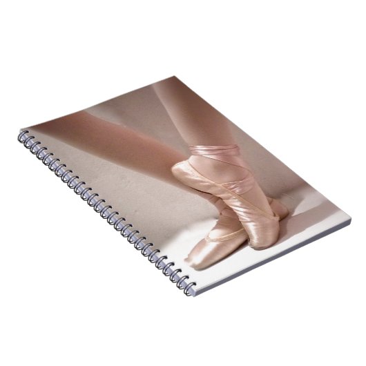 Roze baletslippers notitieboek (Rechterzijde)