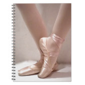 Roze baletslippers notitieboek (Voorkant)