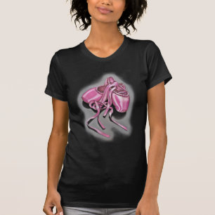 Roze baletslippers t-shirt
