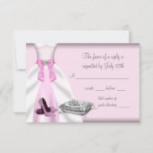 Roze baljurk hoge hak schoenen Quinceanera RSVP (Voorkant)