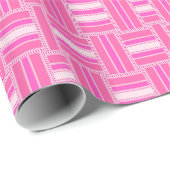 Roze balkkleuren mengelen cadeaupapier (Rol Hoek)