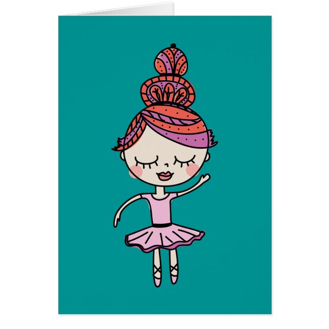 Roze Ballerina (Voorkant)