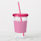 Roze Ballerina Acryl Drinkbeker (Links)