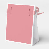 Roze Ballerina Ballet Birthday Party Favors Boxes Bedankdoosjes (Achterkant)