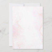 Roze Ballerina Ballet Verjaardag Dankjewel Card Bedankkaart (Achterkant)