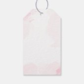 Roze Ballerina Ballet Verjaardag Gift Labels Cadeaulabel (Achterkant)