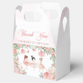 Roze Ballerina Ballet Verjaardagsgunstbox Bedankdoosjes (Geopend)