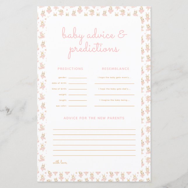 Roze Ballerina Familie Tradities & Voorspelling Sp (Voorkant)