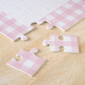 Roze Ballerina Gepersonaliseerd Puzzle Gecontrolee Legpuzzel (Zijkant)