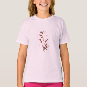 Roze Ballerina Kitty Leuke Peuter- en Kinderen T T-shirt