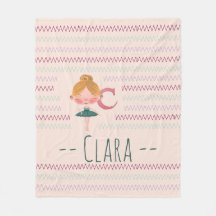 Roze Ballerina Monogram C Naam