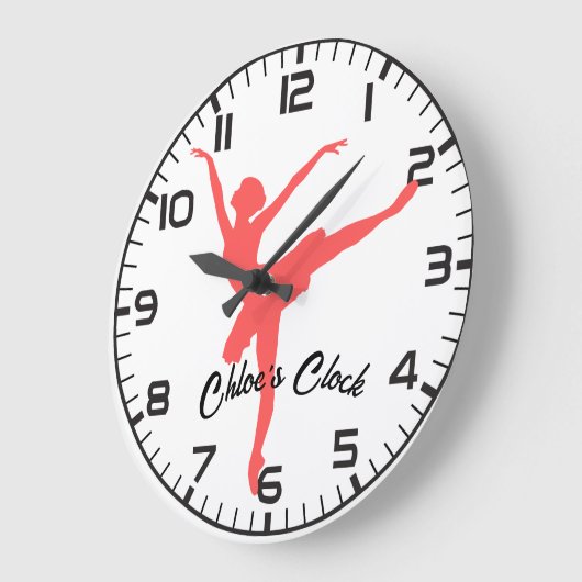 Roze Ballerina.  naam. Grote Klok (Hoek)