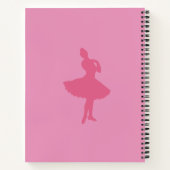 Roze Ballerina Notitieboek (Achterkant)