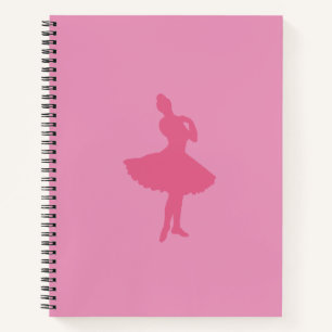 Roze Ballerina Notitieboek