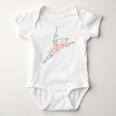  Roze Ballerina Romper (Voorkant)