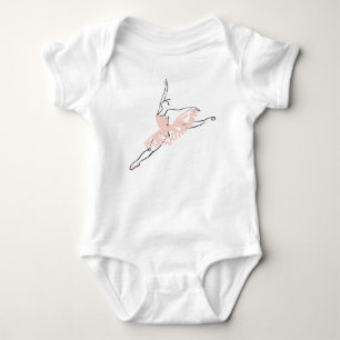 Roze Ballerina Romper