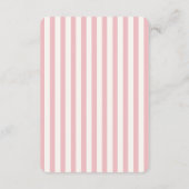  Roze Ballerina Schoenen Meisje Boek Verzoek Informatiekaartje (Achterkant)