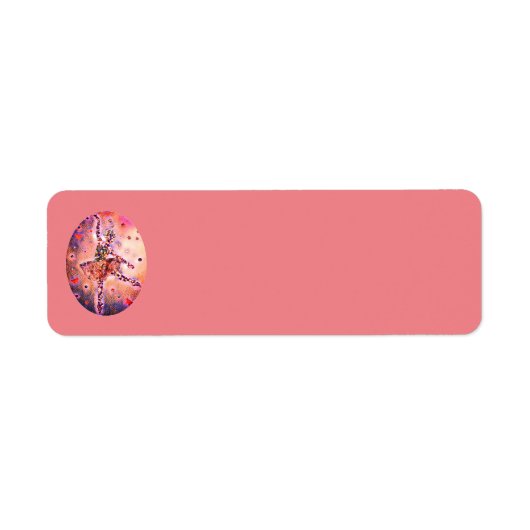 Roze Ballerina Sugar Plum Fairy Nutkraker Dancer Etiket (Voorkant)