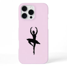 Roze ballerina telefoonhoesje