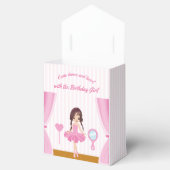 Roze Ballerina thema Birthday Party Guest Bedankt Bedankdoosjes (Geopend)