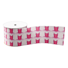 Roze Ballerina Tutu Ballet Dance Dancer Ribbon Grosgrain Lint