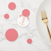 Roze Ballerina Verjaardagsfeest Dank u wel Confetti (Groep)