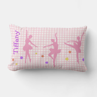Roze ballerinas Custom Accent Pillow Kussen
