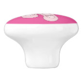 Roze ballet Ballerina Dresser Drawer Knop (Zijkant)