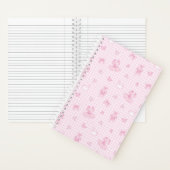 Roze Ballet Coquette Notitieboek (Binnen)