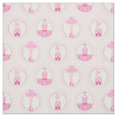 Roze ballet dansen - Ballerina Tutu Dancer Stof (Swatch)