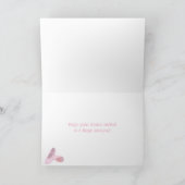 Roze ballet schetst Dans Overweging Good Luck Kaart (Binnen)