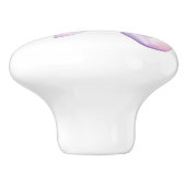 Roze Ballet Schoenen Keramische Knop (Zijkant)
