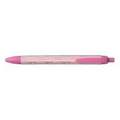 Roze ballet Slipper Dance leraar ballerina Zwarte Inkt Pen (Achterkant)