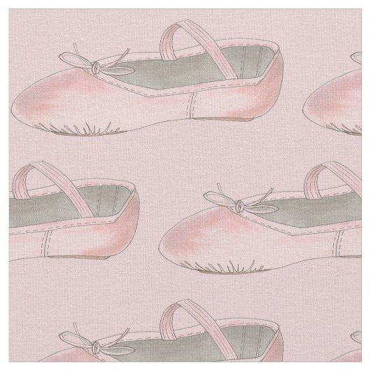 Roze ballet Slipper Dance Overweging Ballerina Stof (Close Up)